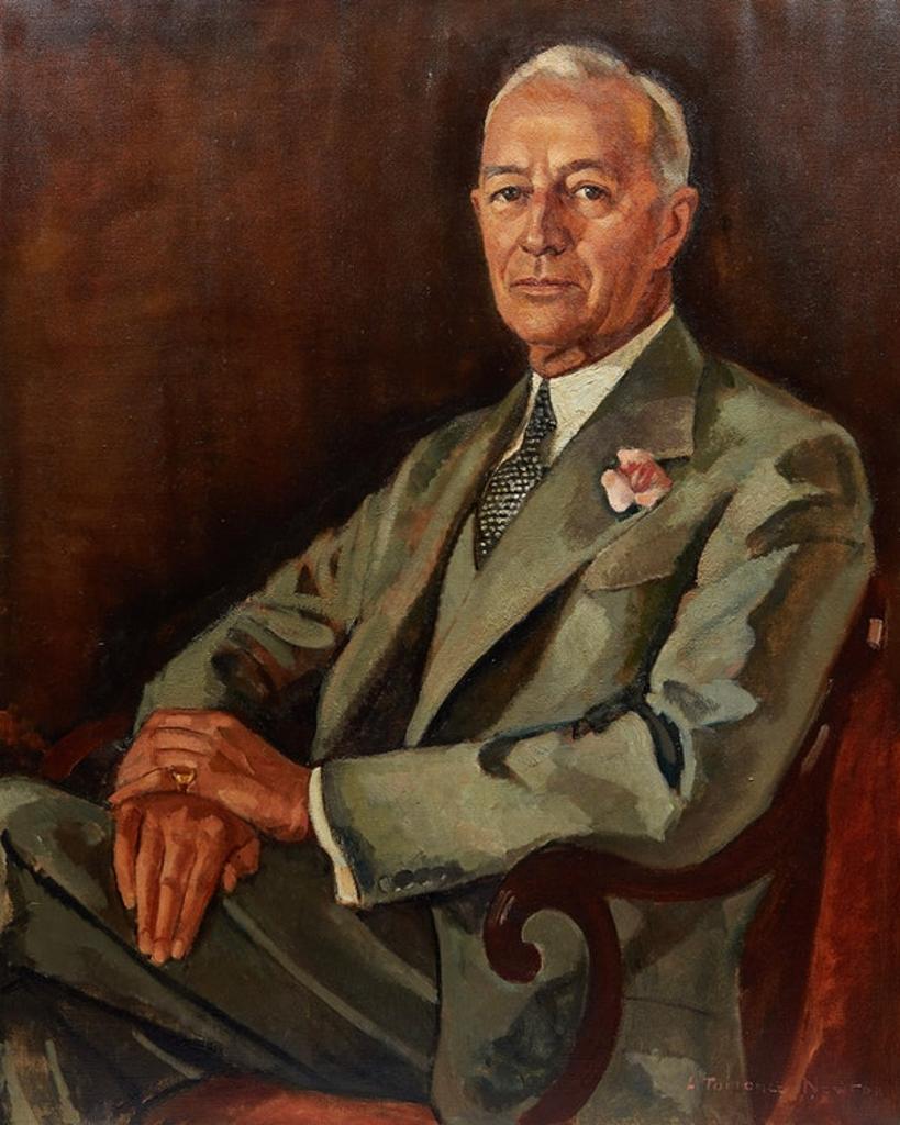 Lilias Torrance Newton (1896-1980) - Portrait of George A. Morris