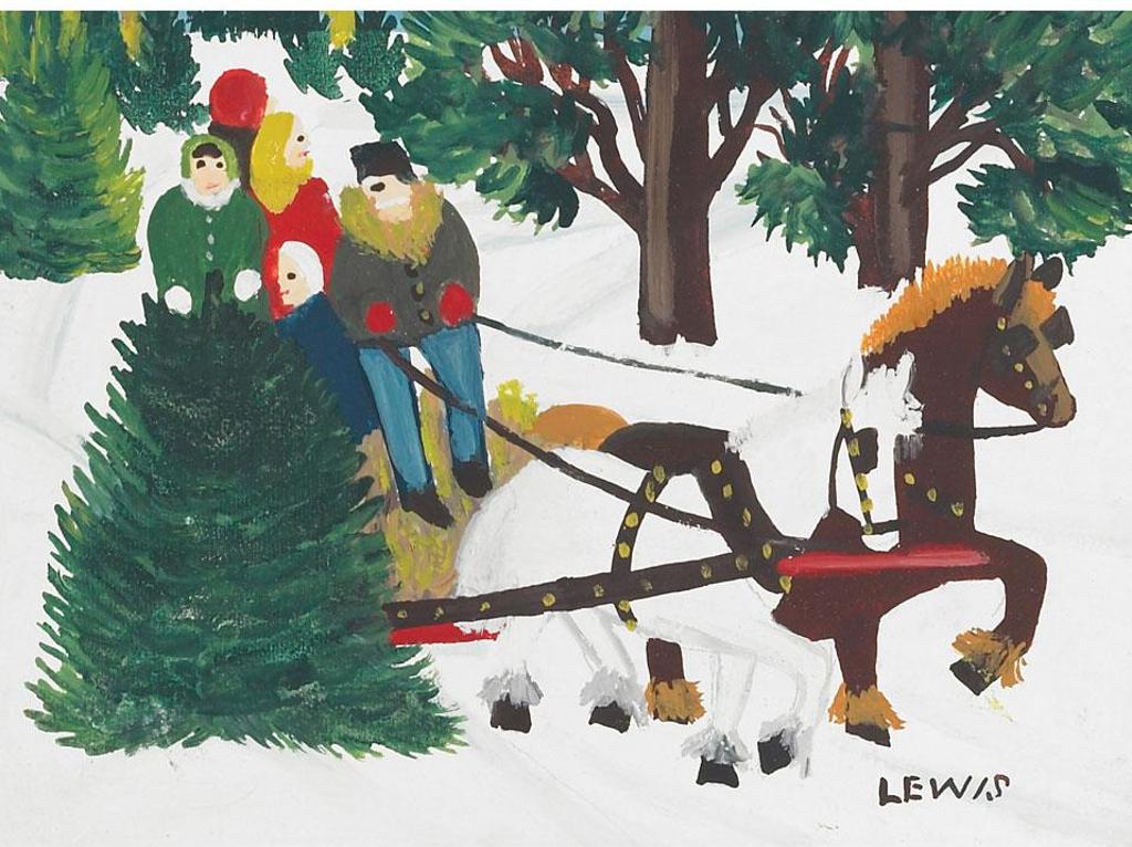 Maud Kathleen Lewis (1903-1970) - Sleigh Ride