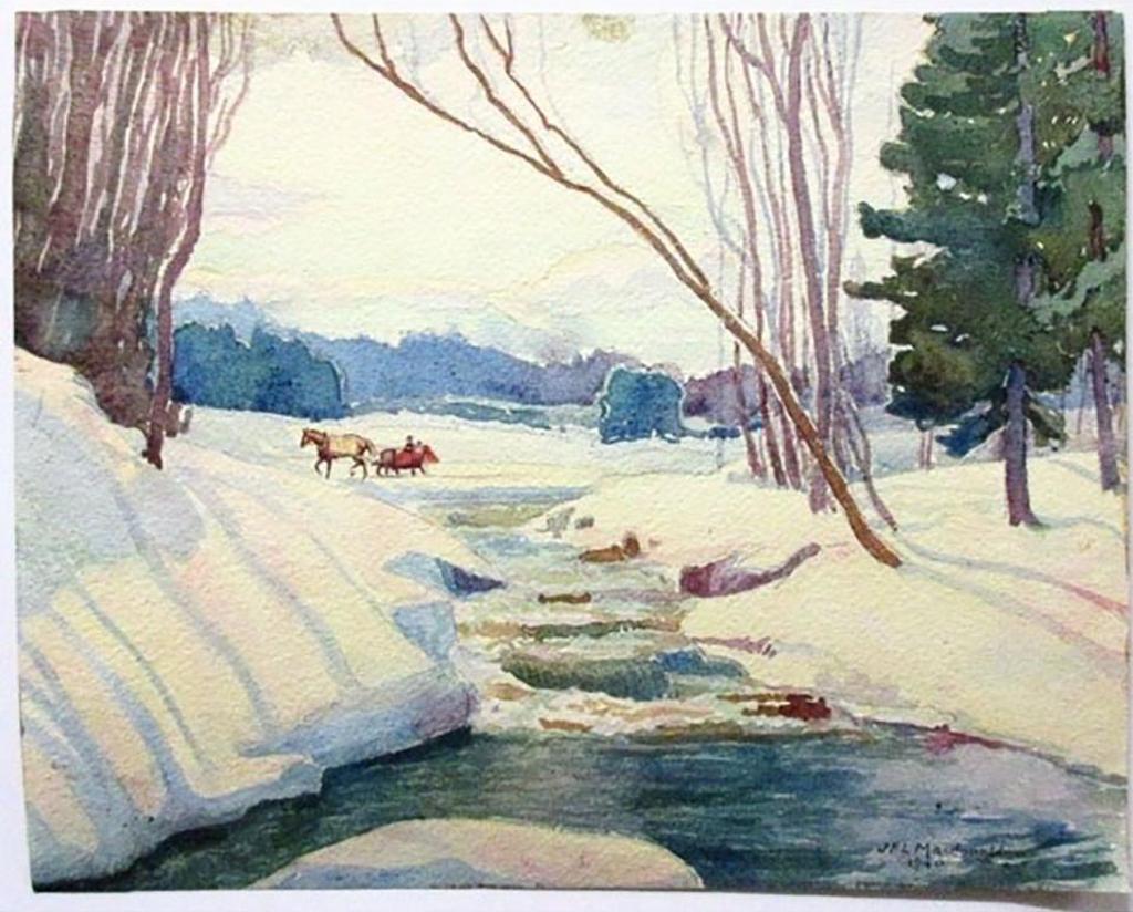 J.F.L. MacDonald - Horse And Sleigh