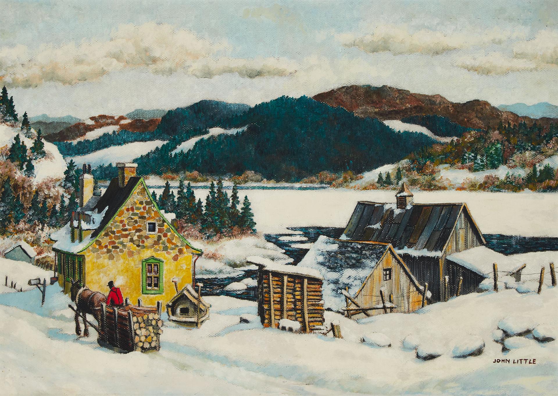 John Geoffrey Caruthers Little (1928-2024) - Condor, Golden Lake, P.Q., 1952