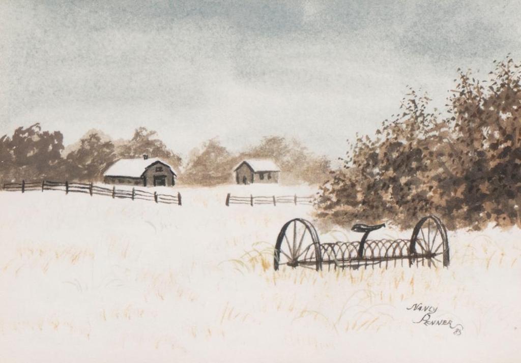 Nancy Penner - Untitled - Farm Outbuildings