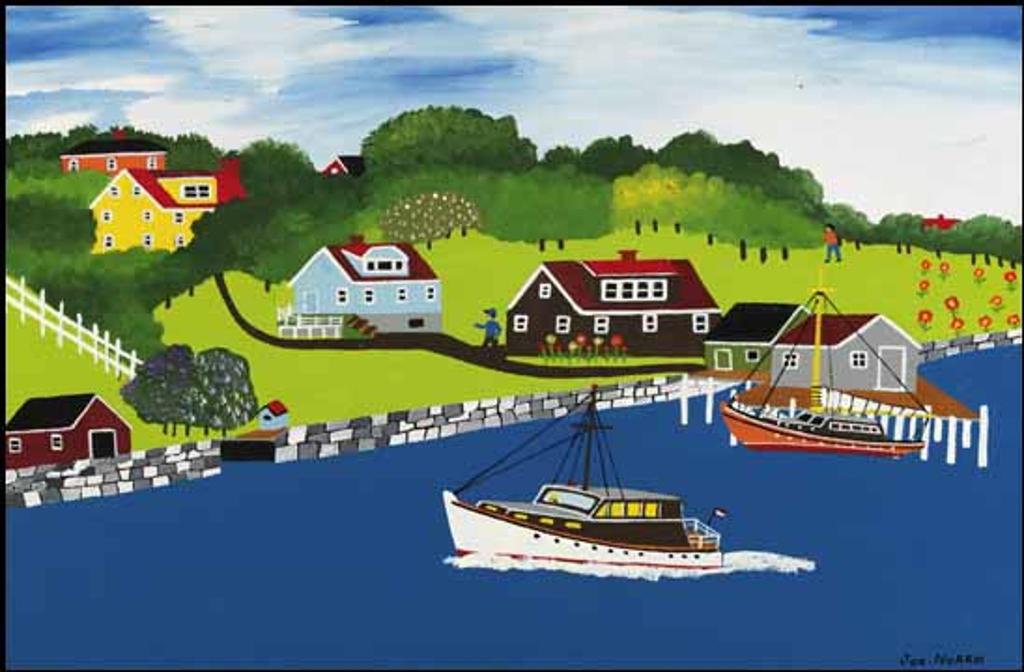 Joseph (Joe) Norris (1925-1996) - Boats in the Bay