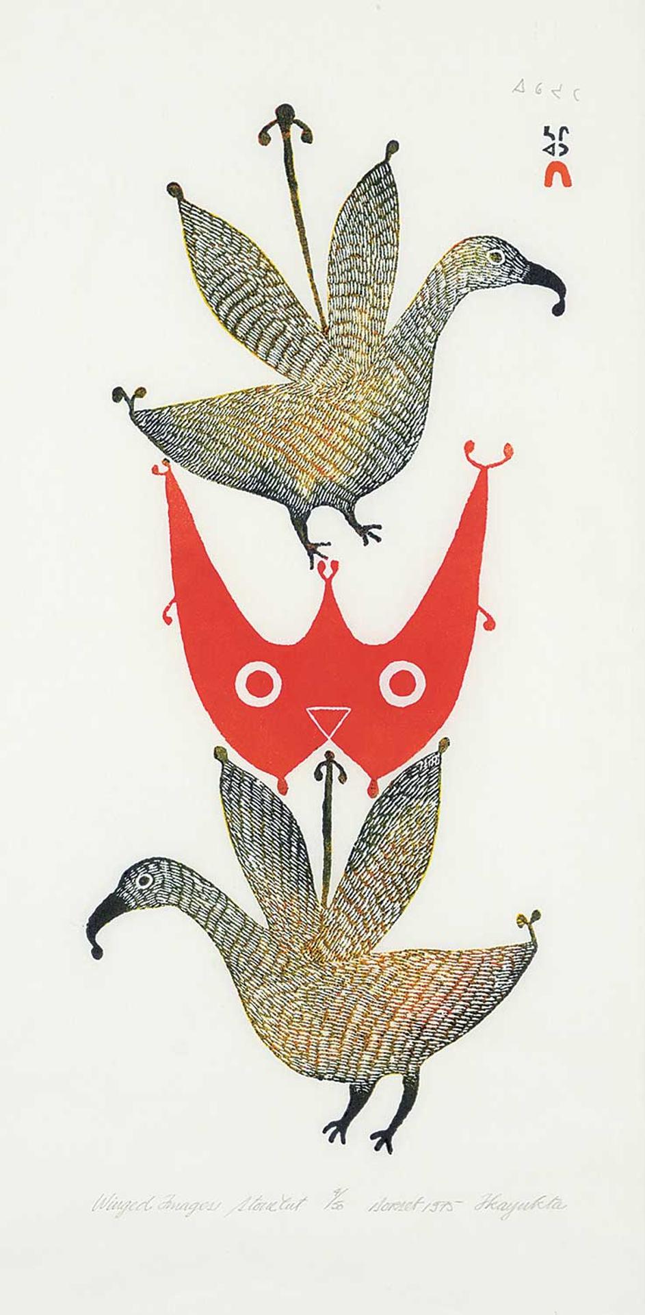 Ikayukta Tunnillie (1911-1980) - Winged Images #4/50