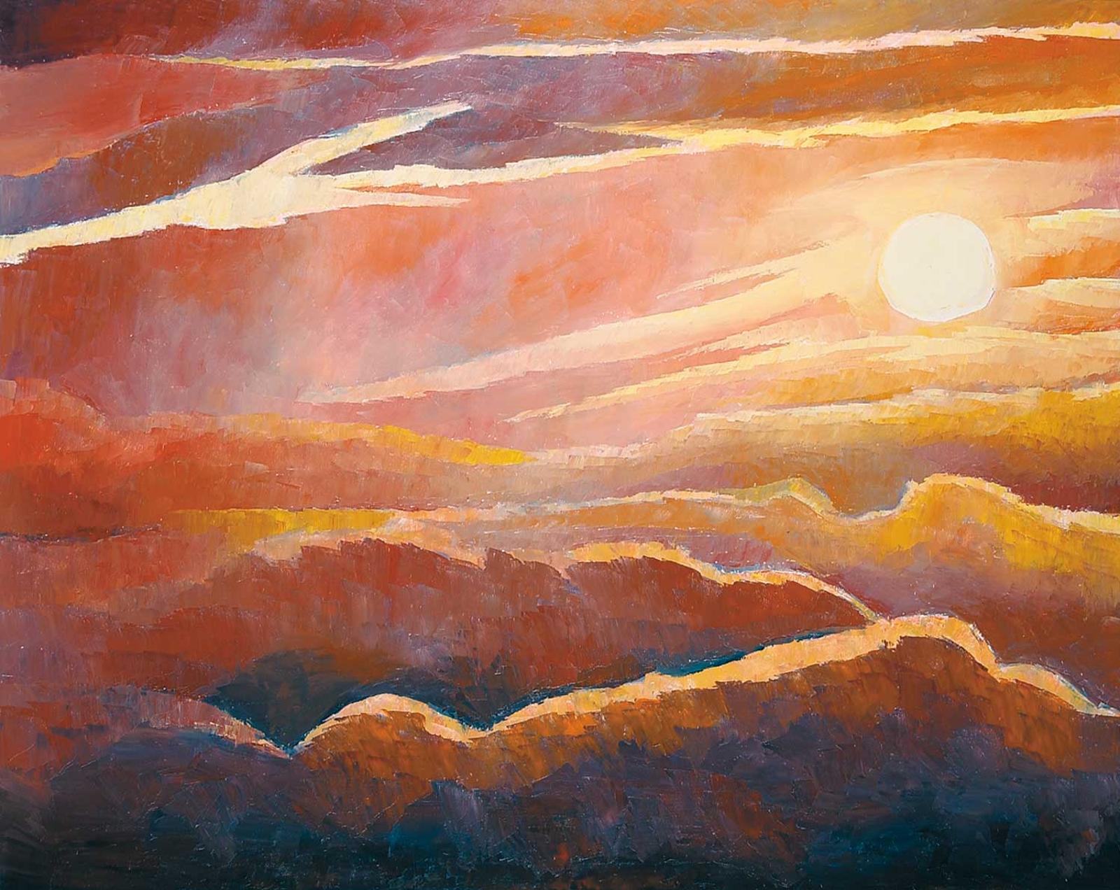 David Pugh (1946-1994) - Above the Clouds