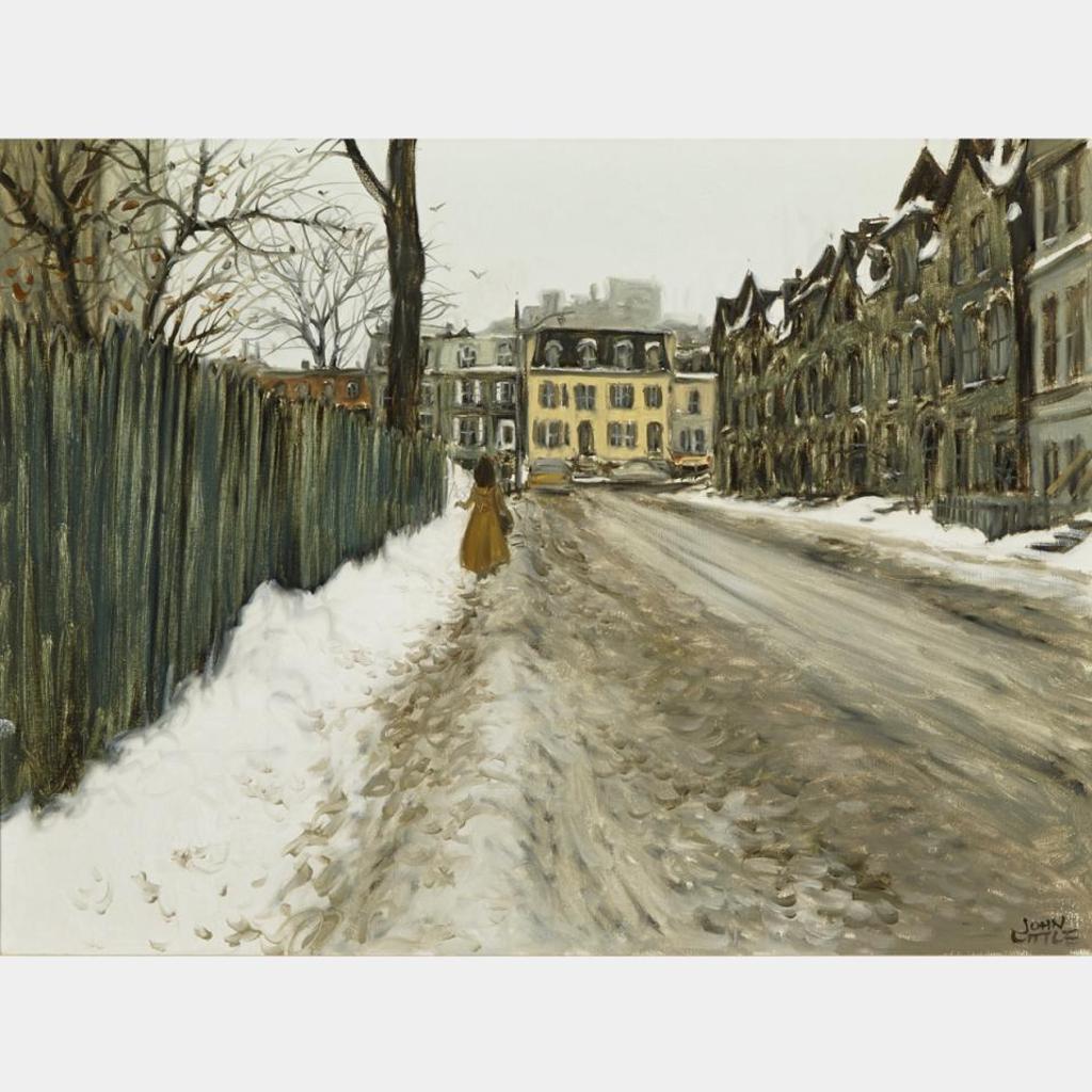 John Geoffrey Caruthers Little (1928-2024) - Return Of The Birds To Baile Street