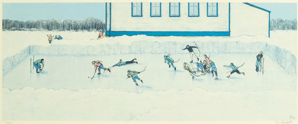 William Kurelek (1927-1977) - Breakaway