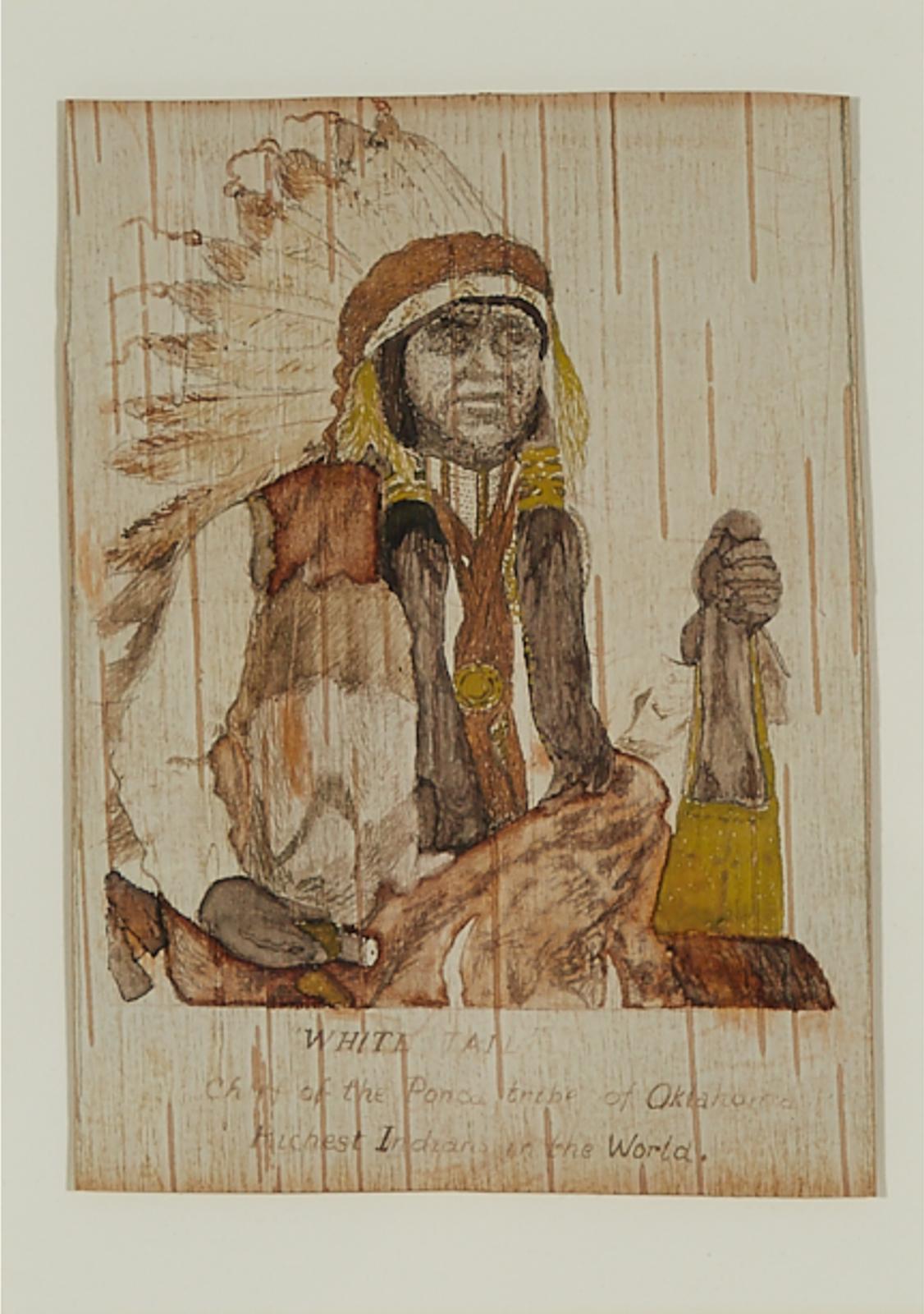 North American - Collection Of Six Portraits Of North American Indians