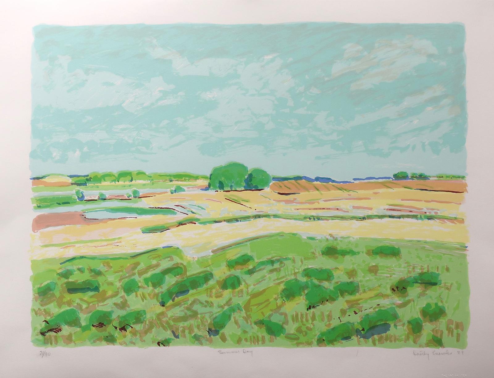 Dorothy Elsie Knowles (1927-2001) - Summer Day (Homage To Jack Bush Portfolio, 1983-1984)