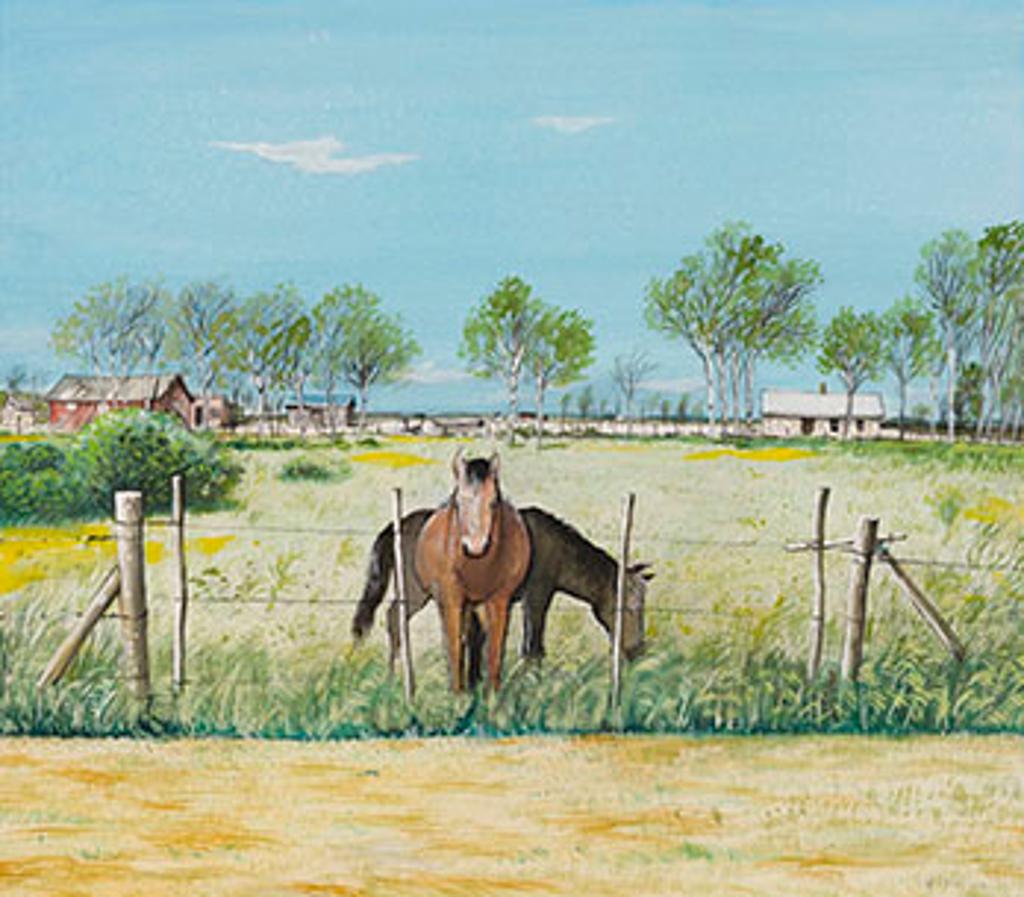 William Kurelek (1927-1977) - The Family Farm