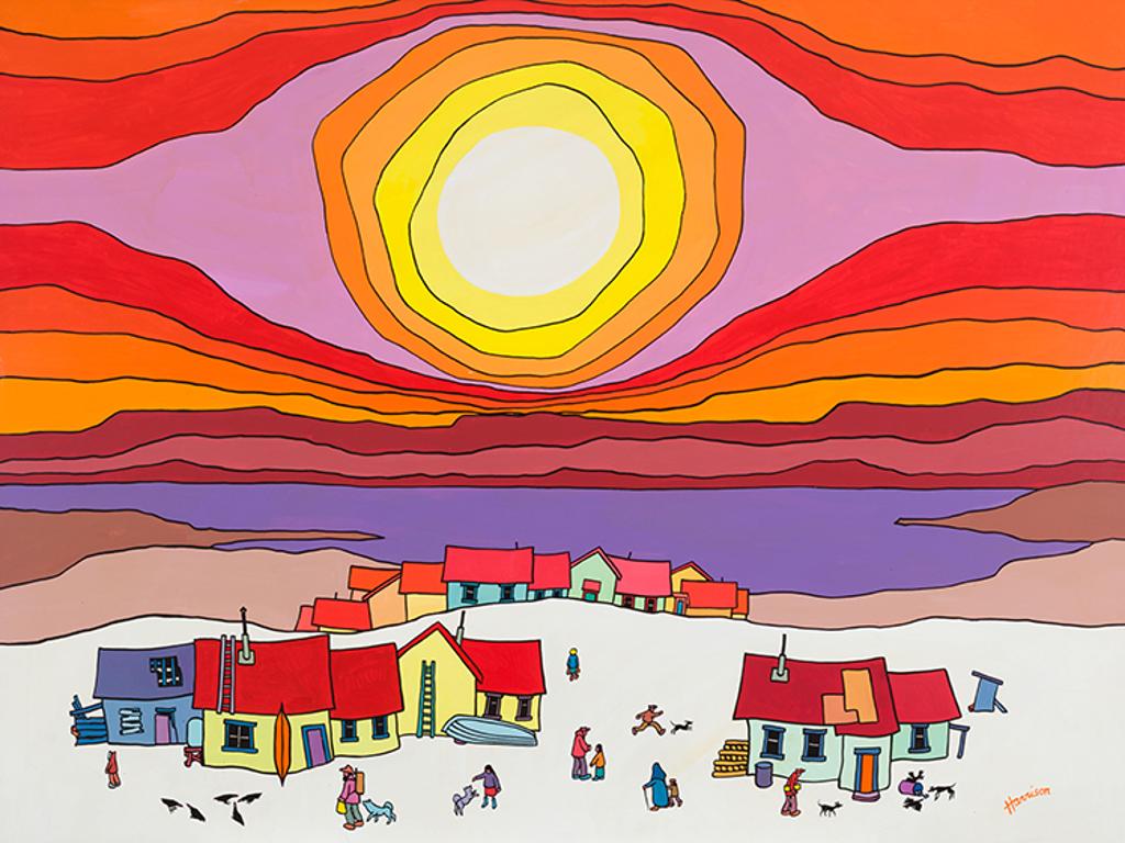Ted Harrison (1926-2015) - Golden Yukon