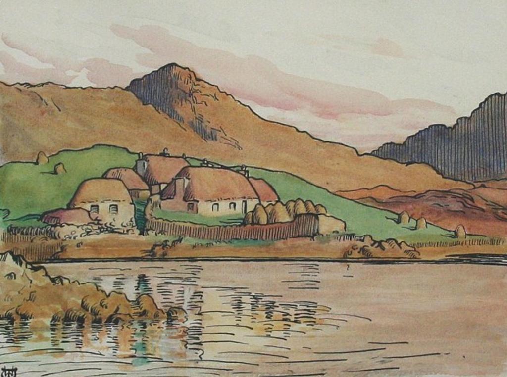Winifred Wilson White - Watercolour & Ink,