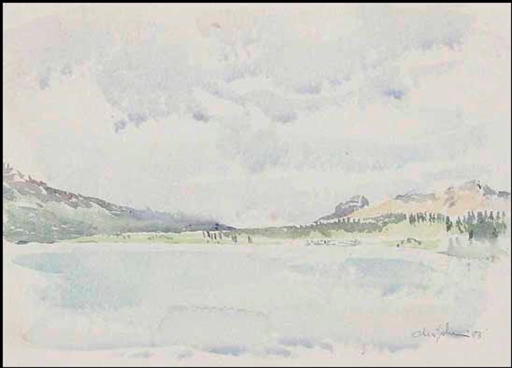 Ken Christopher (1942) - Abraham Lake #2 (01167/2013-2083)