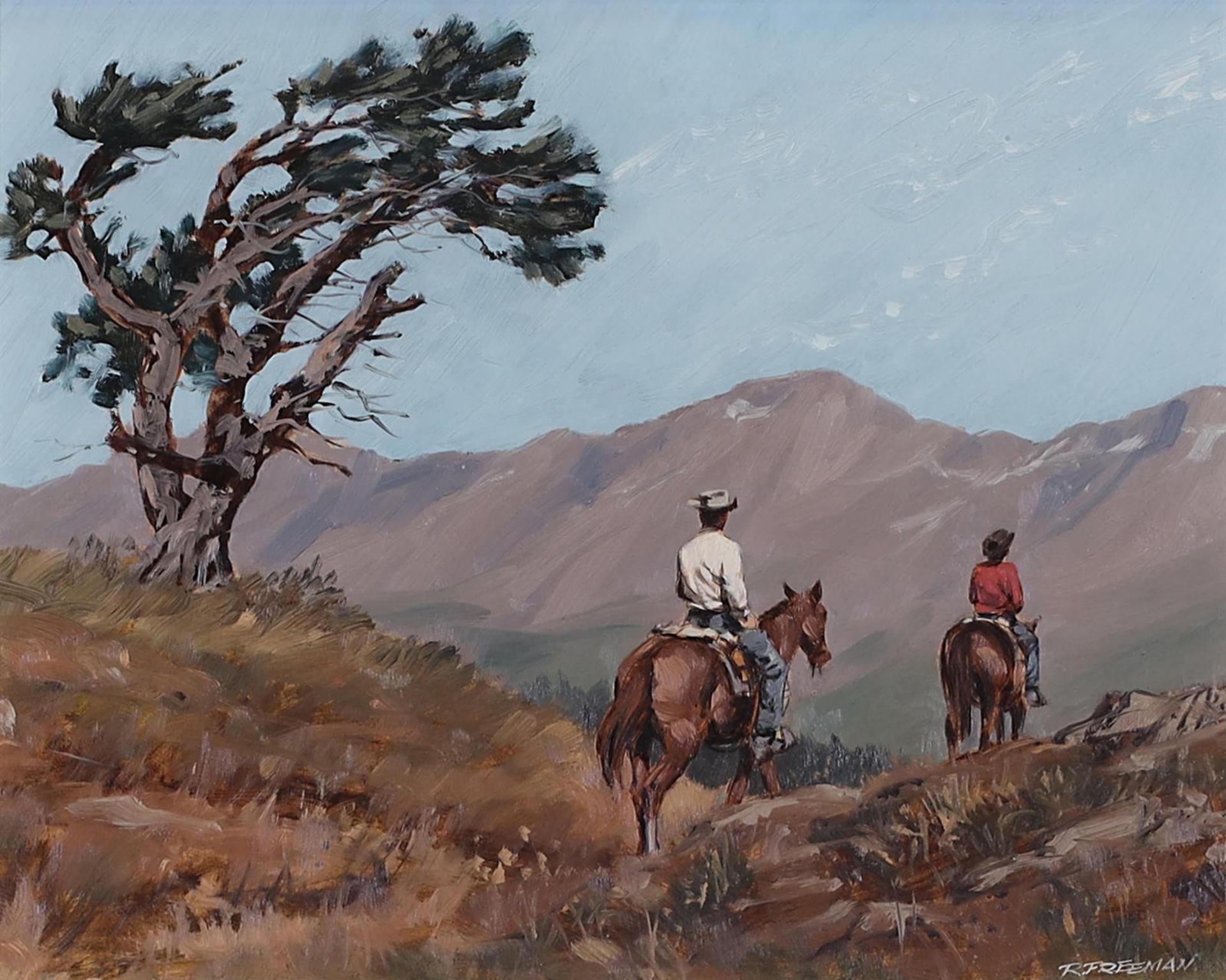 Richard (Dick) Audley Freeman (1932-1991) - Rocky Trail; 1973