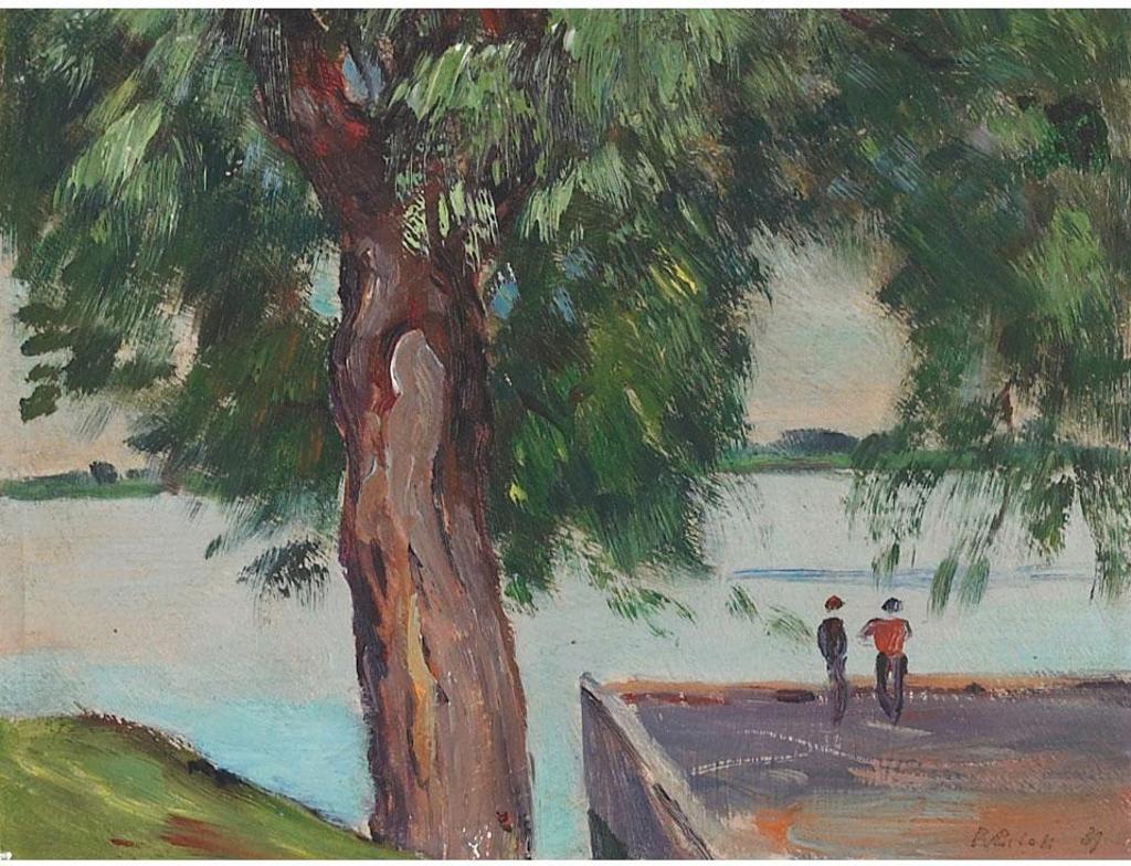Robert Wakeham Pilot (1898-1967) - On The Jetty