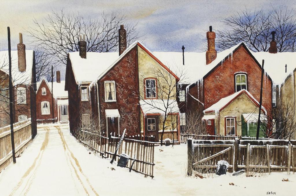 John Kasyn (1926-2008) - On Ontario Street