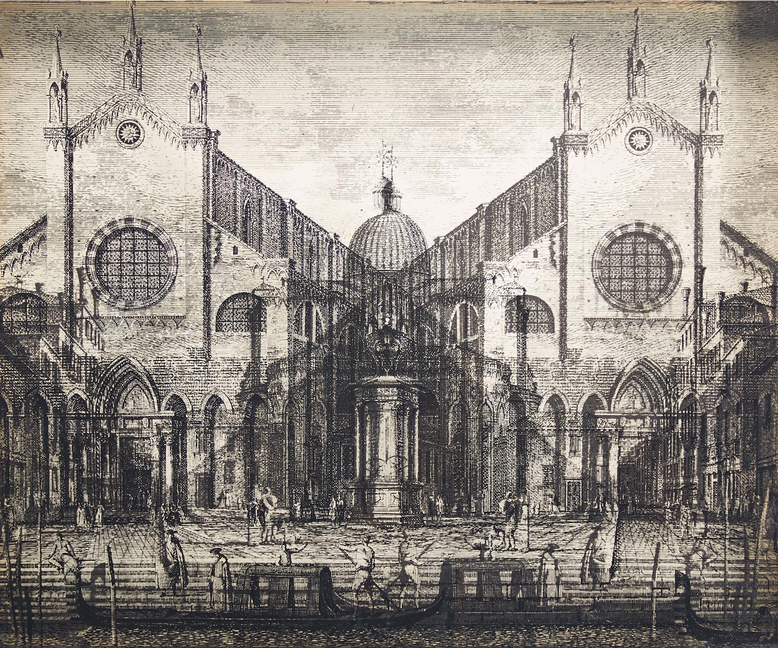 Jennifer Joan Dickson (1936) - Canaletto Shadow Box #11