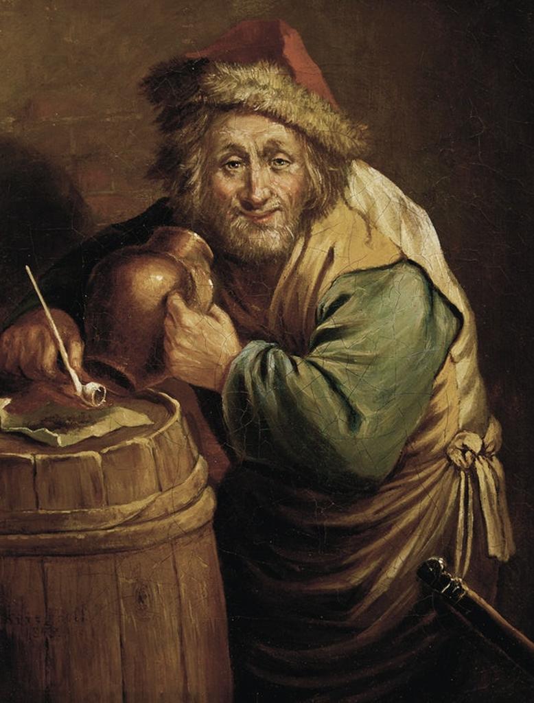 Cornelius David Krieghoff (1815-1872) - The Old Habitant