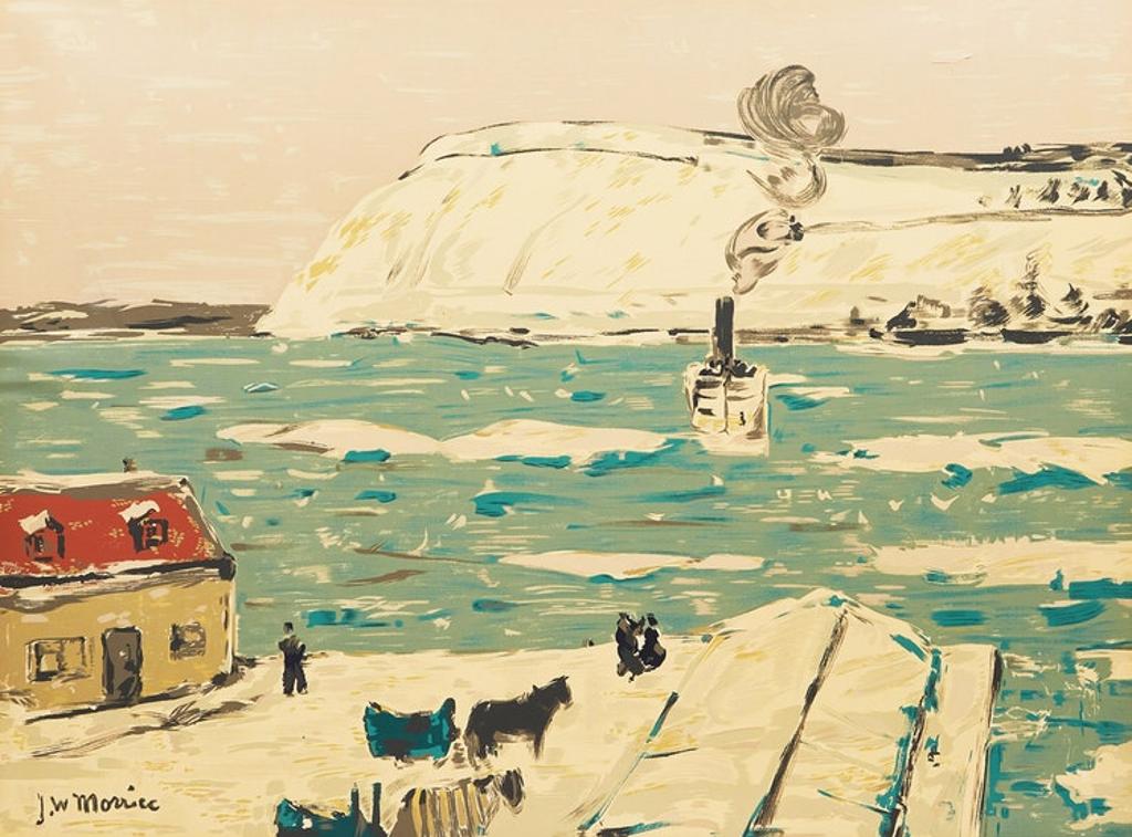 James Wilson Morrice (1865-1924) - The Ferry, Quebec