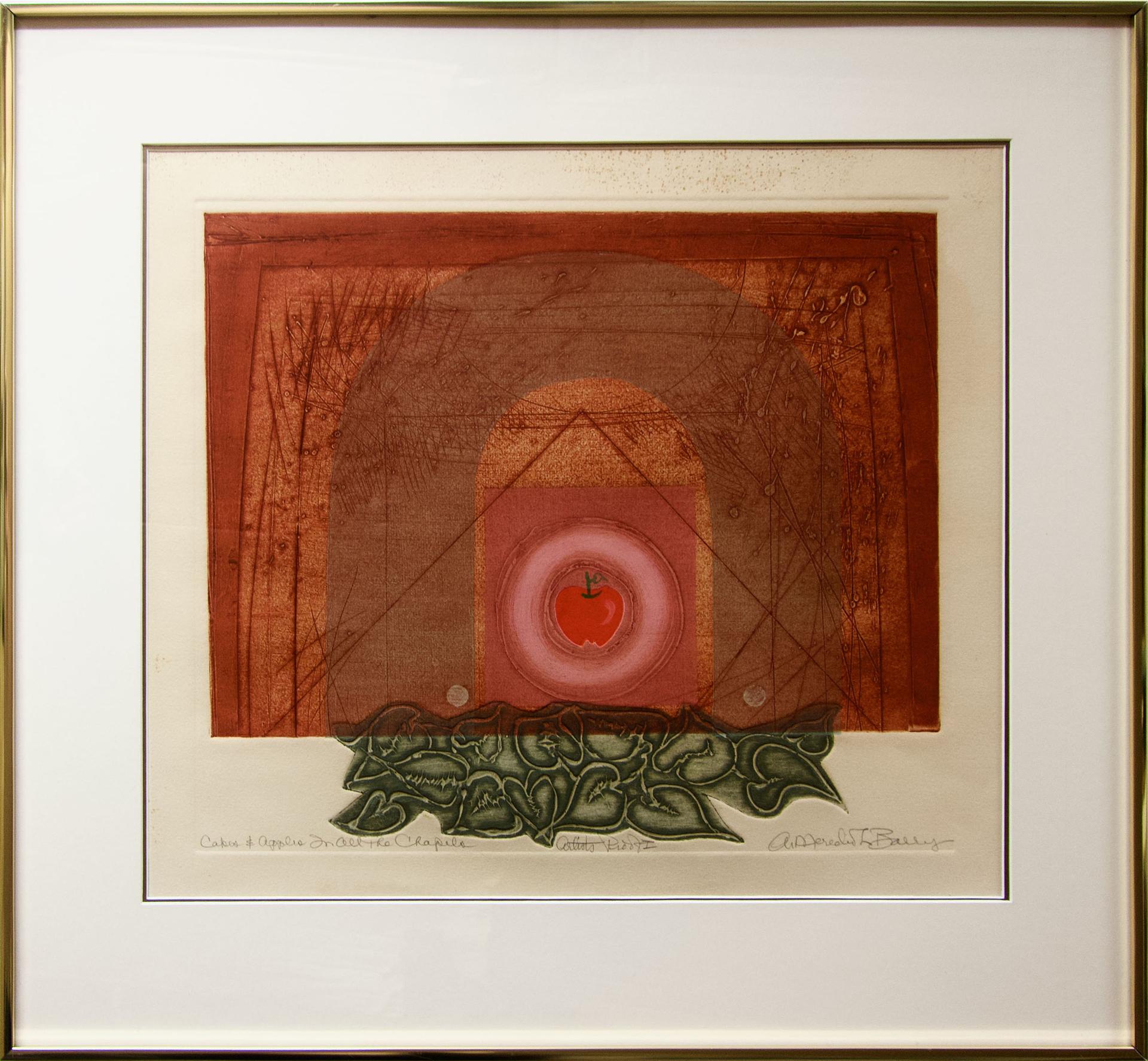 Anne Meredith Barry (1932-2003) - Cakes & Apples In All The Chapels