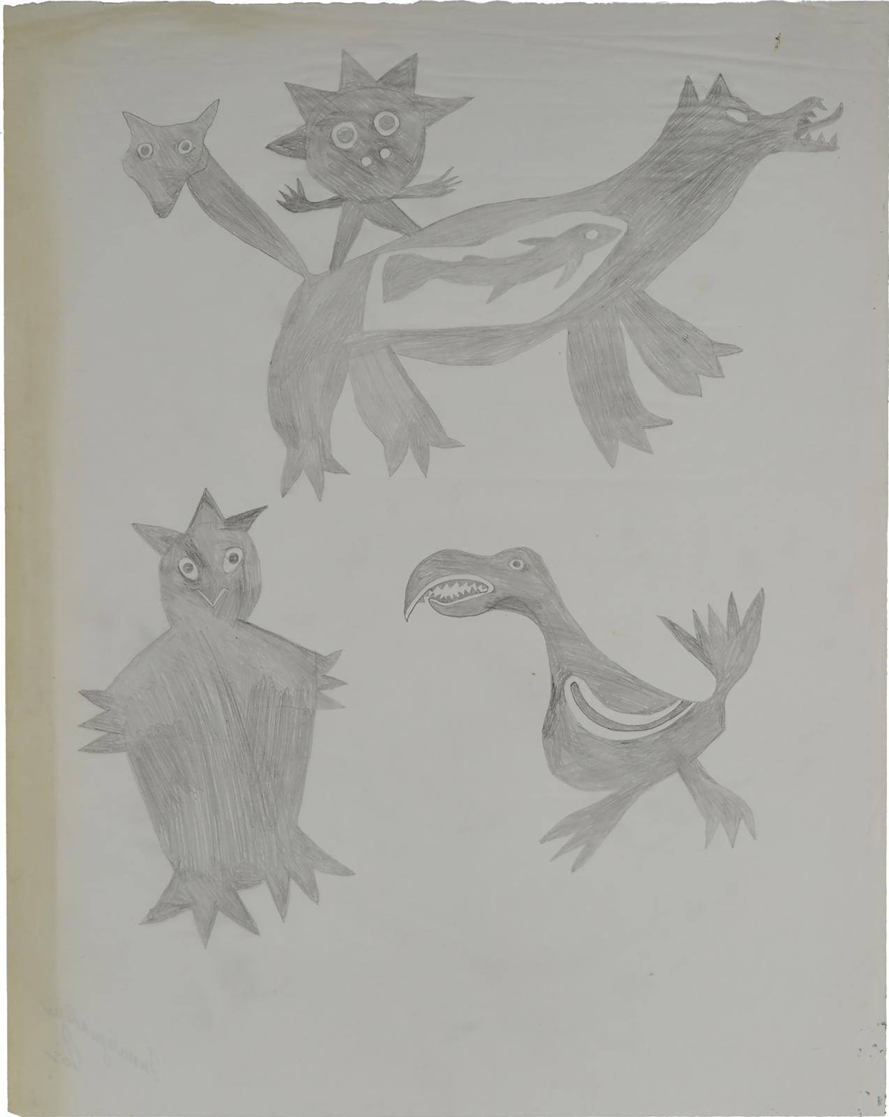 Innukjuakju Pudlat (1913-1972) - Untitled