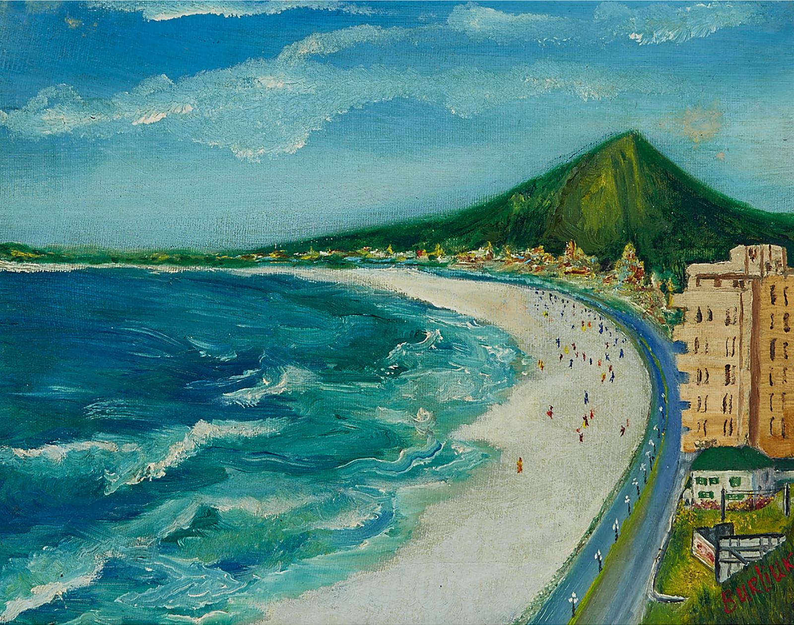 David Davidovich Burliuk (1882-1967) - Long De La Promenade, Circa 1949