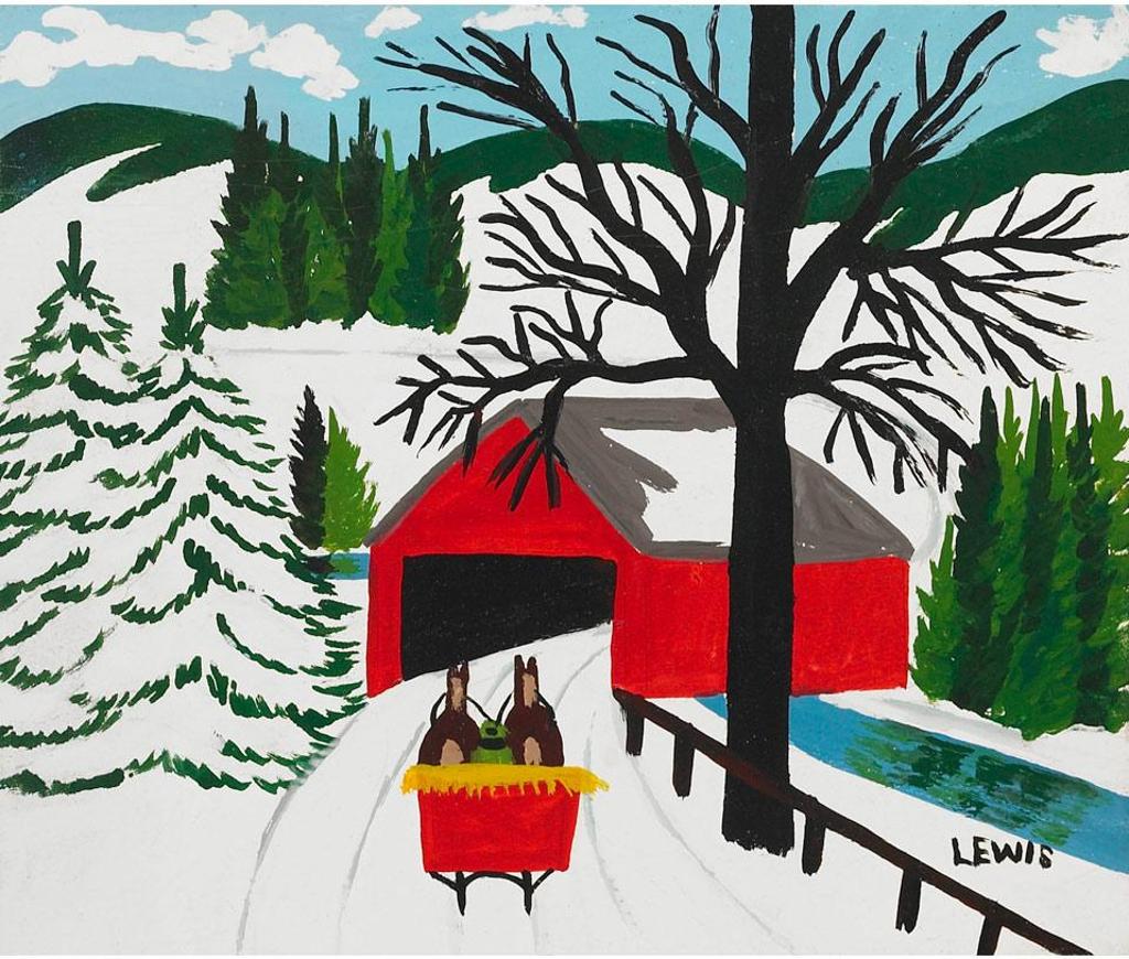 Maud Kathleen Lewis (1903-1970) - Sleigh Ride