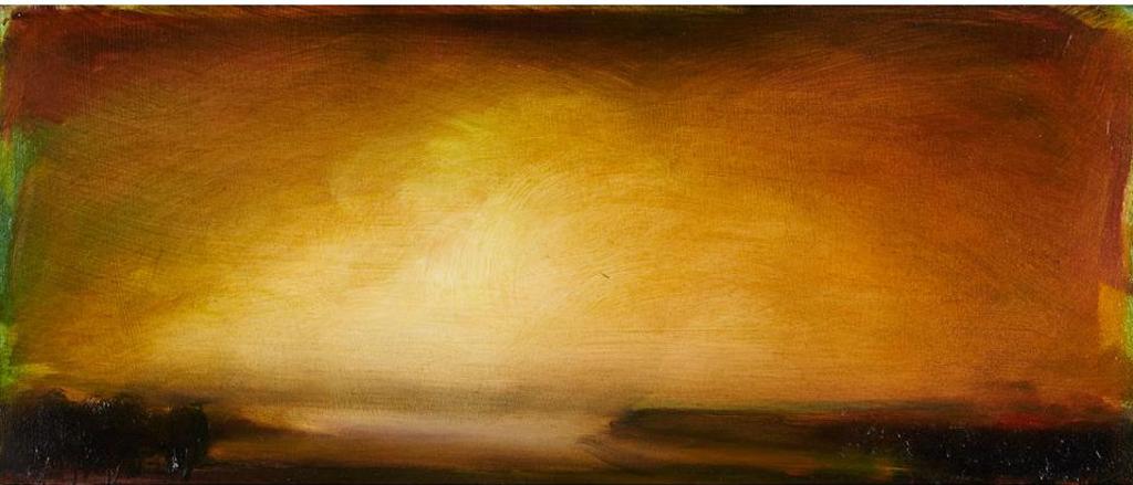 David Charles Bierk (1944-2002) - Sunset Landscape
