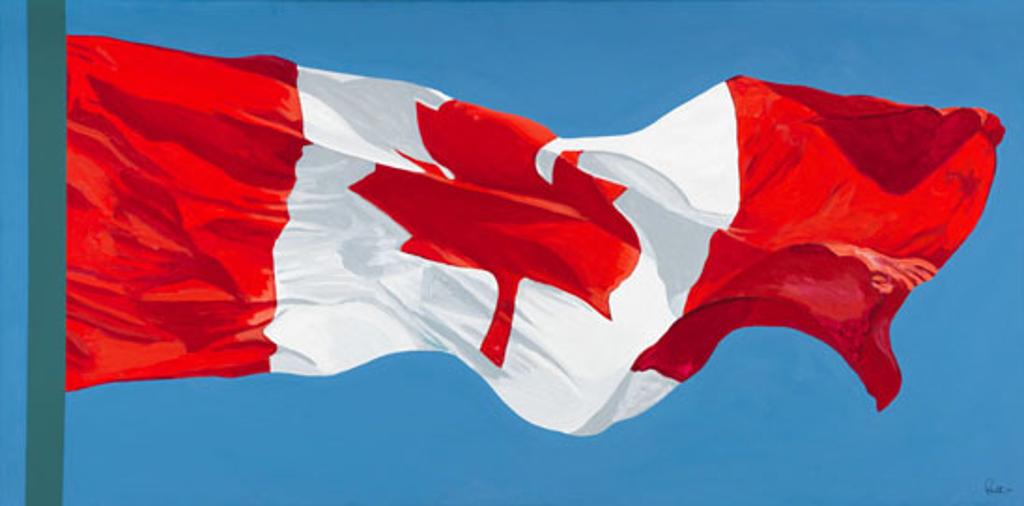 Charles Pachter (1942) - Pt. Sandfield Flag