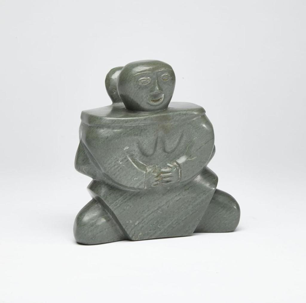 Jeannie Shauk (1920) - Seated Mother With Child