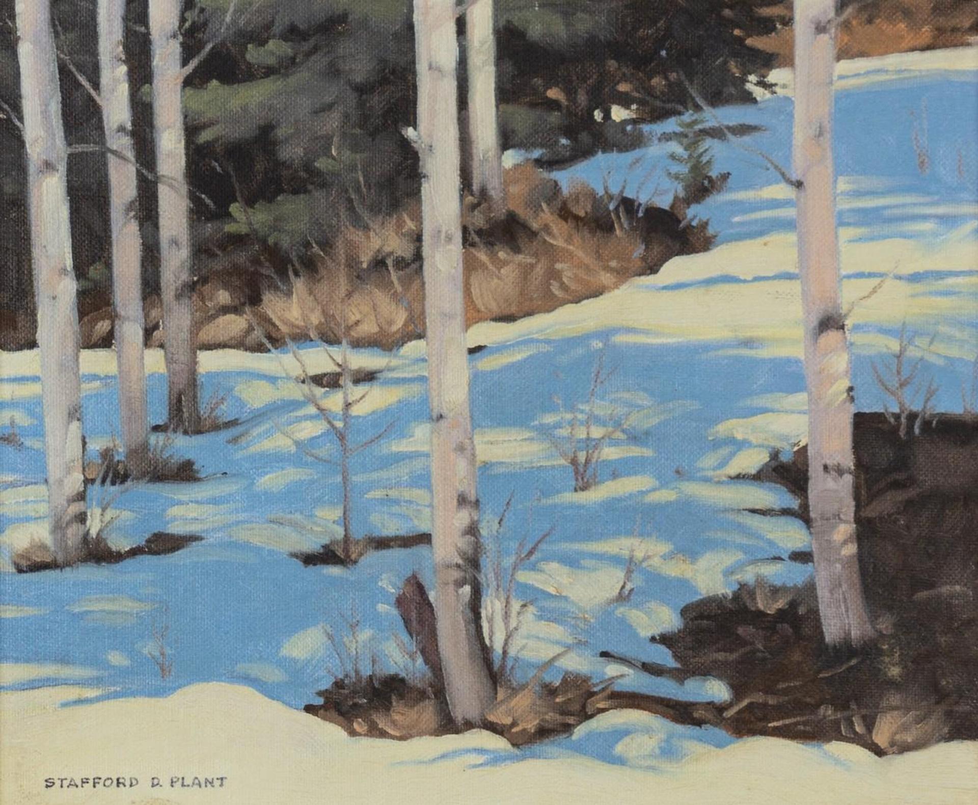 Stafford Donald Plant (1914-2000) - On the Road to Dempsey Lake/Near 111 mile House