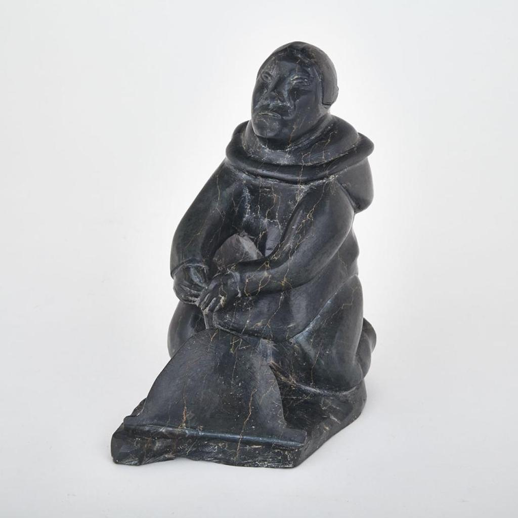 Noah Nowrakudluk (1916) - Woman Stretching A Skin