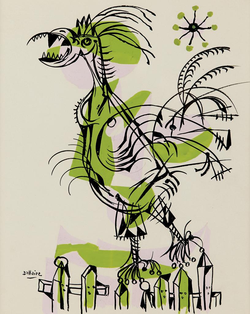 Jean-Philippe Dallaire (1916-1965) - Le Coq