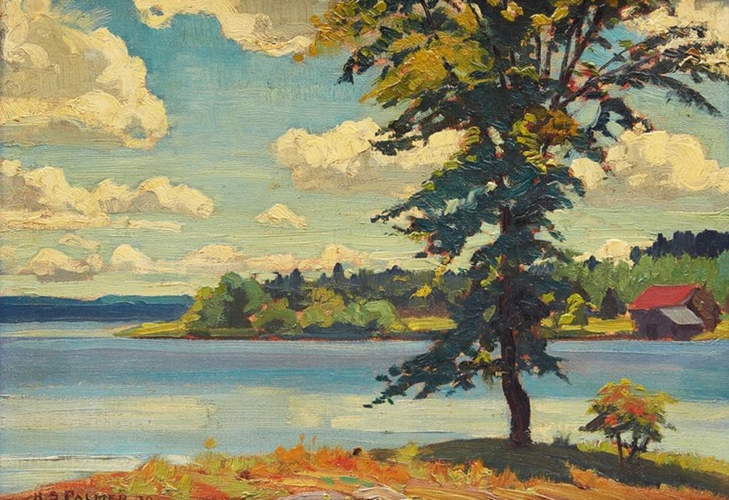 Herbert Sidney Palmer (1881-1970) - View from the Moorish Palace, Sturgeon Lake, 1930
