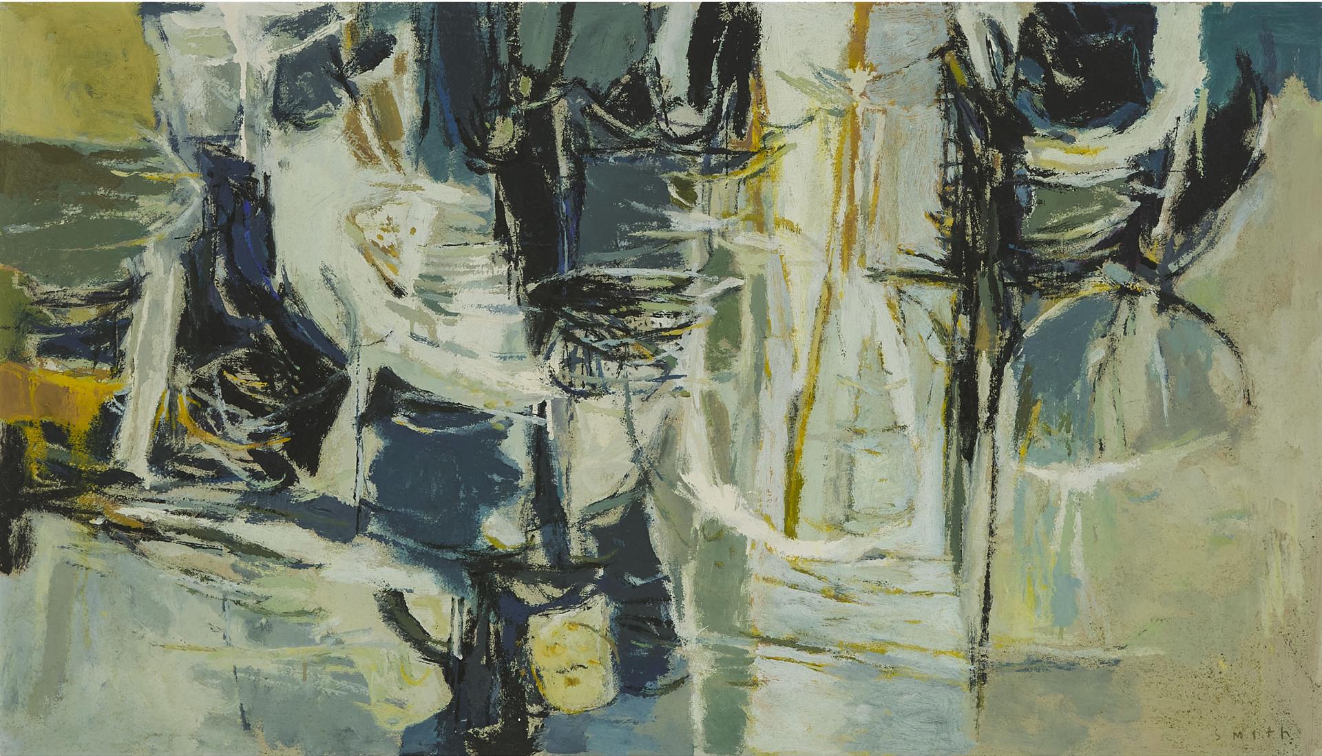 Gordon Applebee Smith (1919-2020) - Painting, Ca. 1955