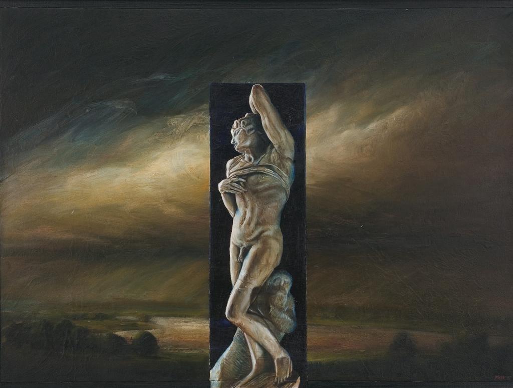 David Charles Bierk (1944-2002) - The Dying Captive