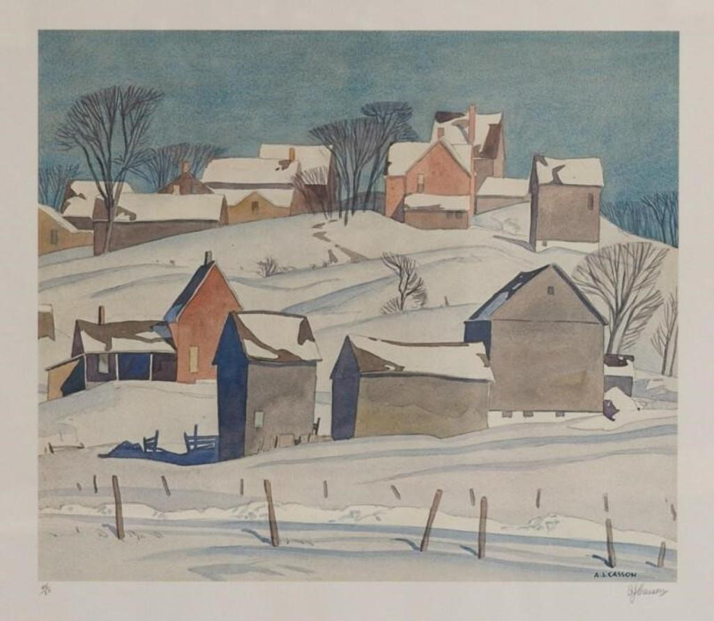 A.J. Casson (1898-1992) - Village of Mt. Albert