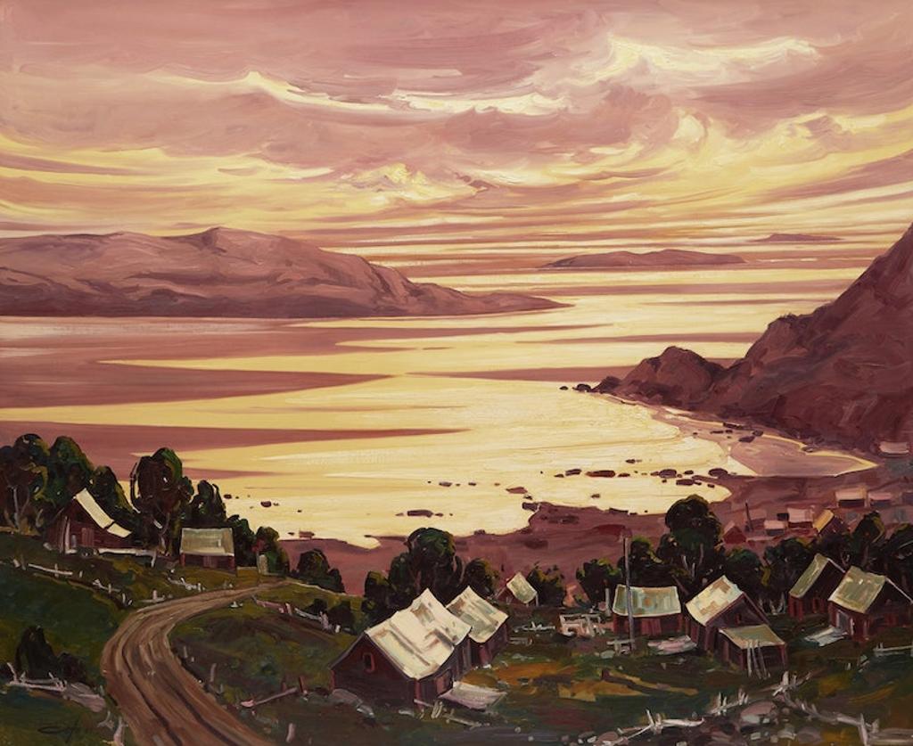 Bruno Cote (1940-2010) - Sunrise on the St. Lawrence