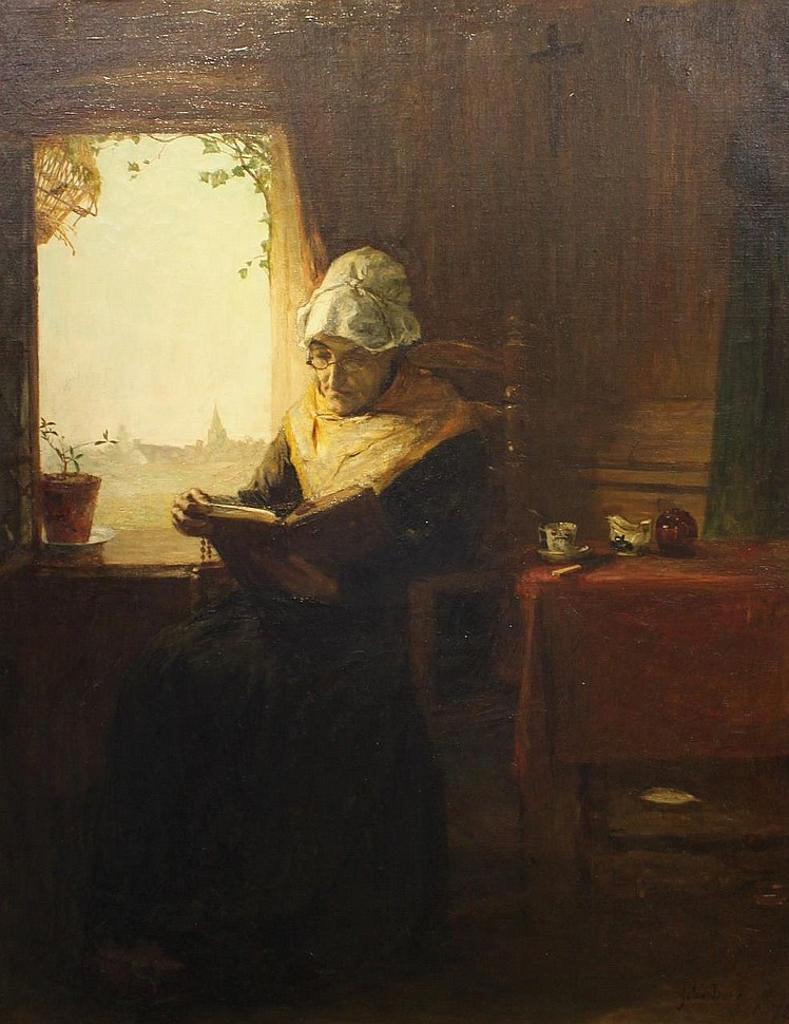 John P. Burr (1831-1893) - The Evening of Life