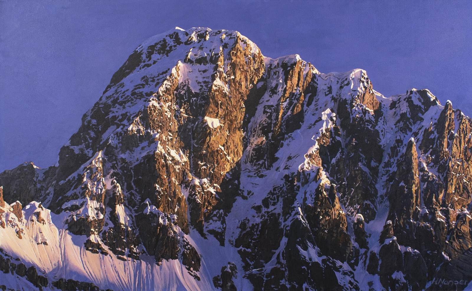 Hubert Nanzer (1948) - Morning Glory On The Continental Divide; 2010-2011