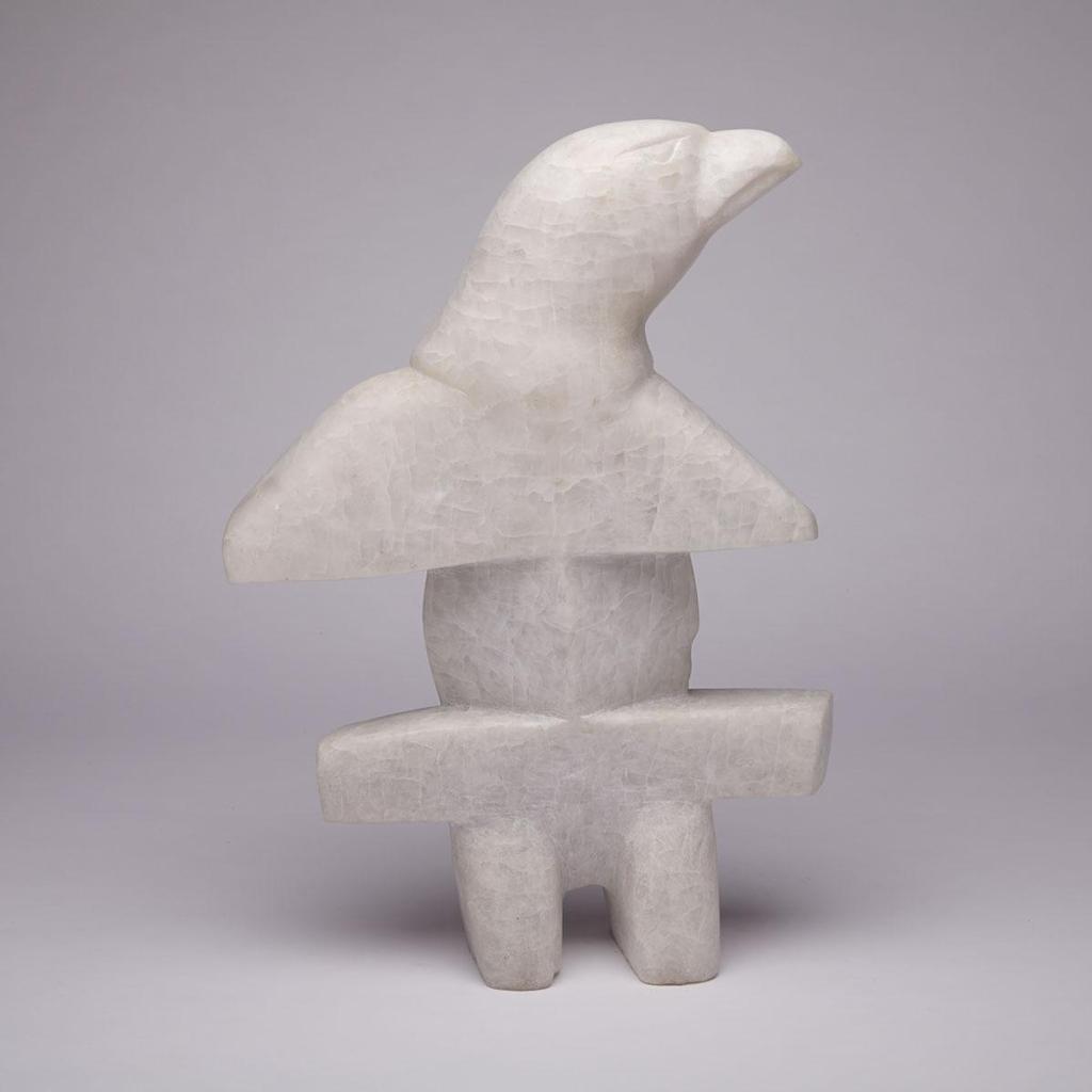 Oviloo Tunnillie (1949-2014) - Bird/Inukshuk