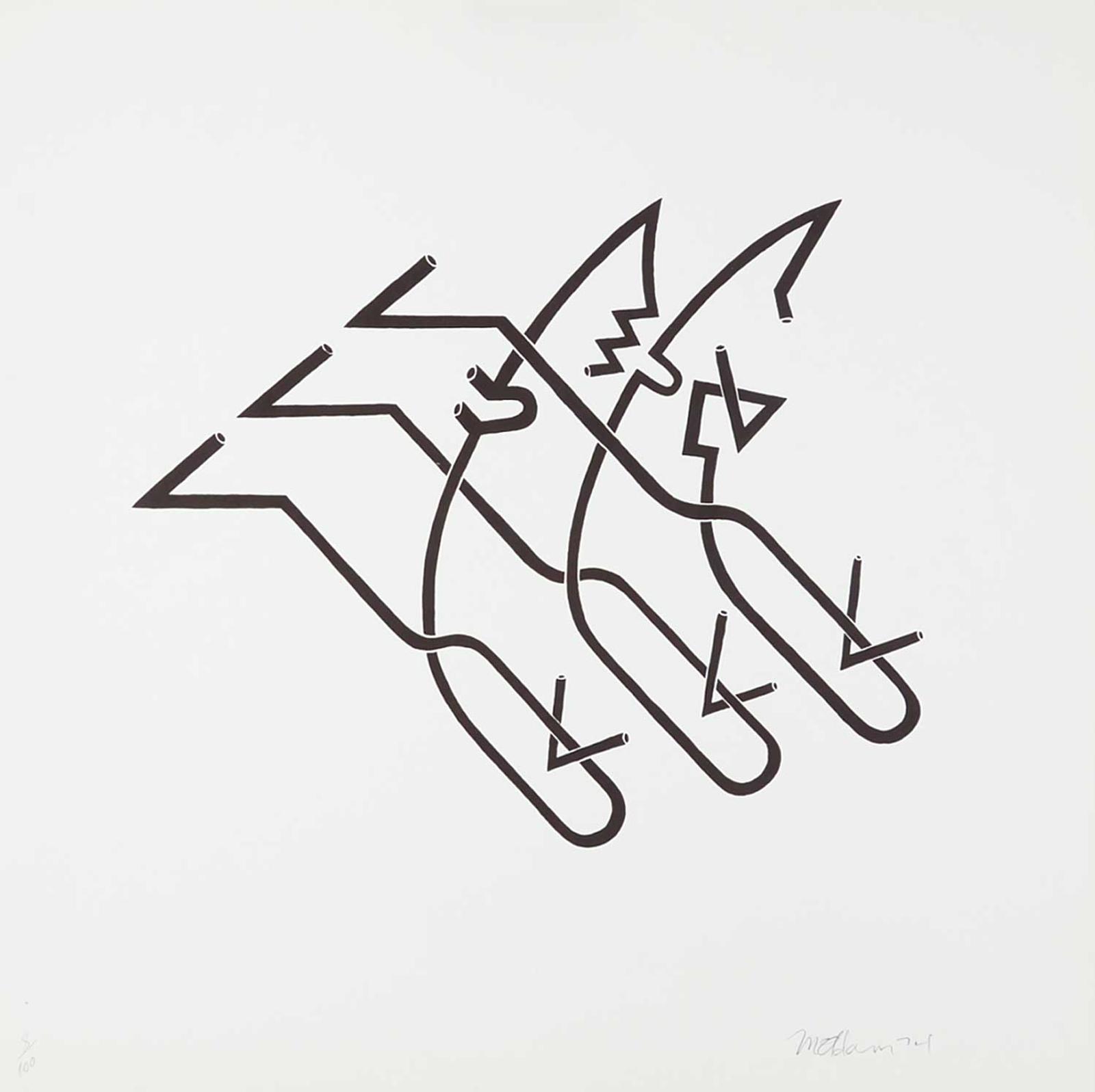 Gerald Victor McAdam - Untitled - The Artist's Jazz Band #8