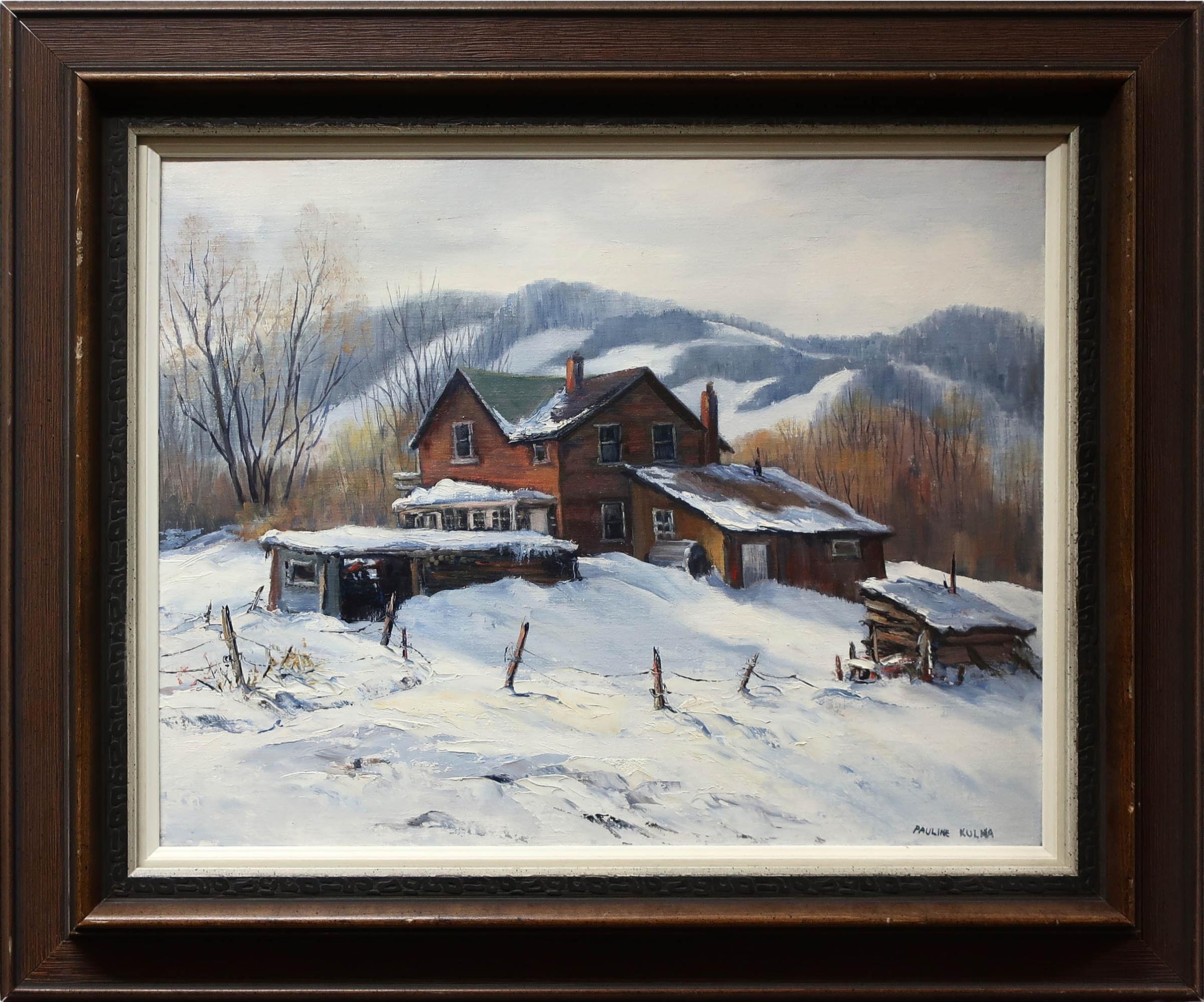 Pauline Holacin-Kulha (1933) - House Near Blue Mountain