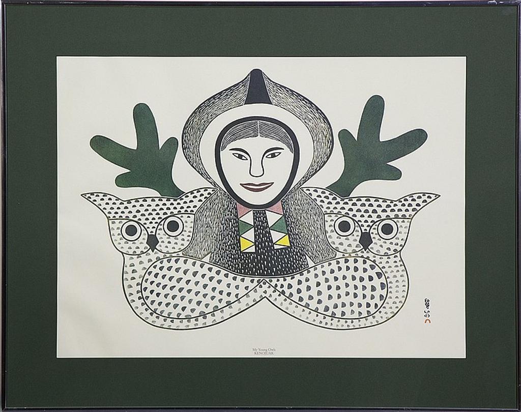 Ashevak Kerojuack (1972-2013) - My Young Owls