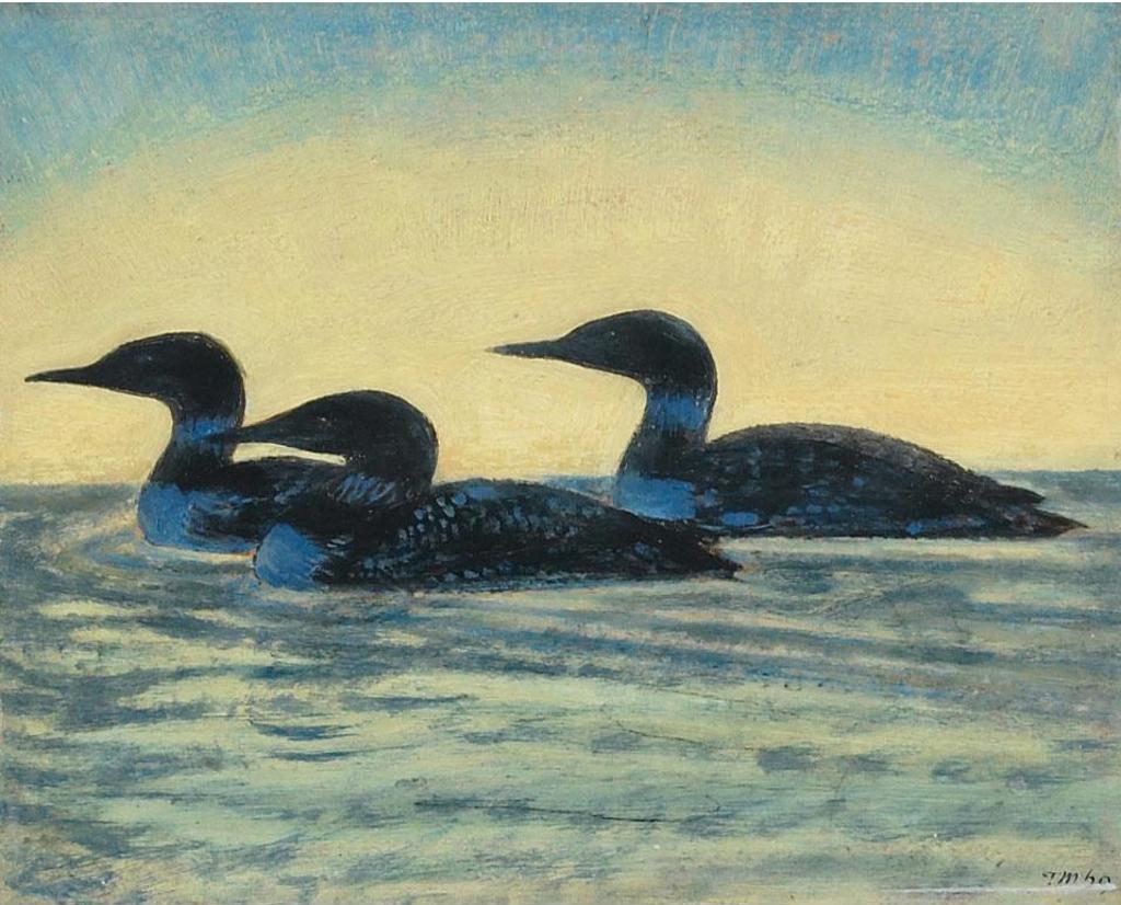 Thoreau MacDonald (1901-1989) - Loons