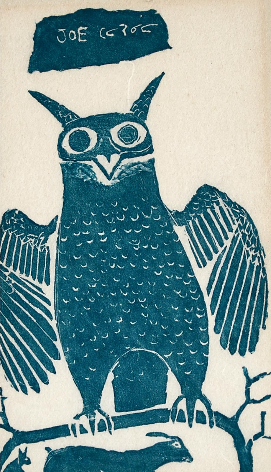 Joe Talirunili (1893-1976) - Owl