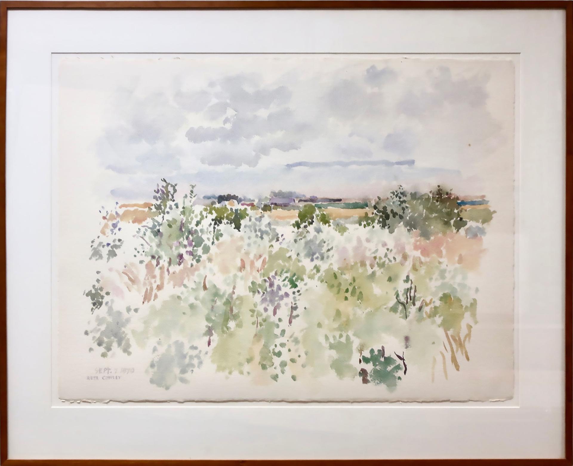 Reta Madeline Cowley (1910-2004) - Untitled (Cloudy Day)