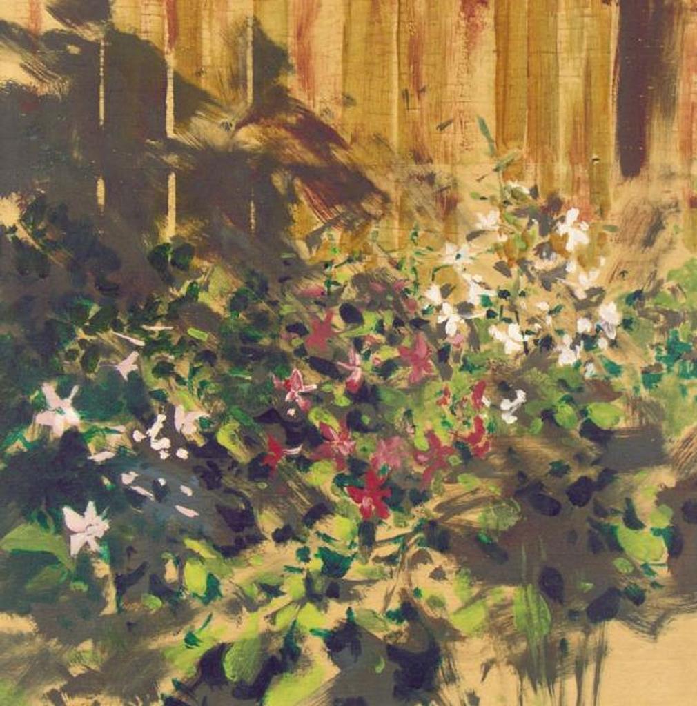 Dirk van Wyk (1944) - Fence And Garden; 1990