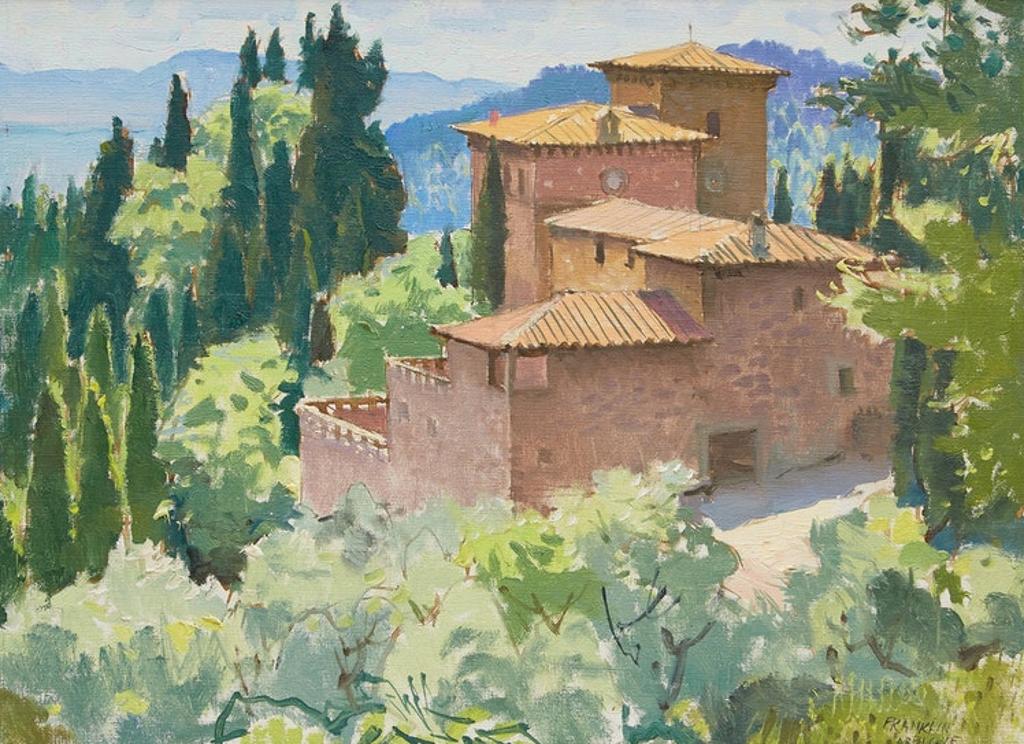 George Franklin Arbuckle (1909-2001) - Via Montebeni near Fiesole