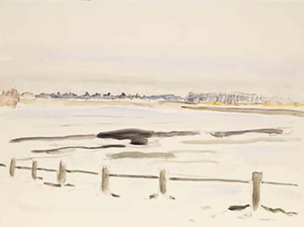 Dorothy Elsie Knowles (1927-2001) - Snow 1976 (03877/A81-0021)
