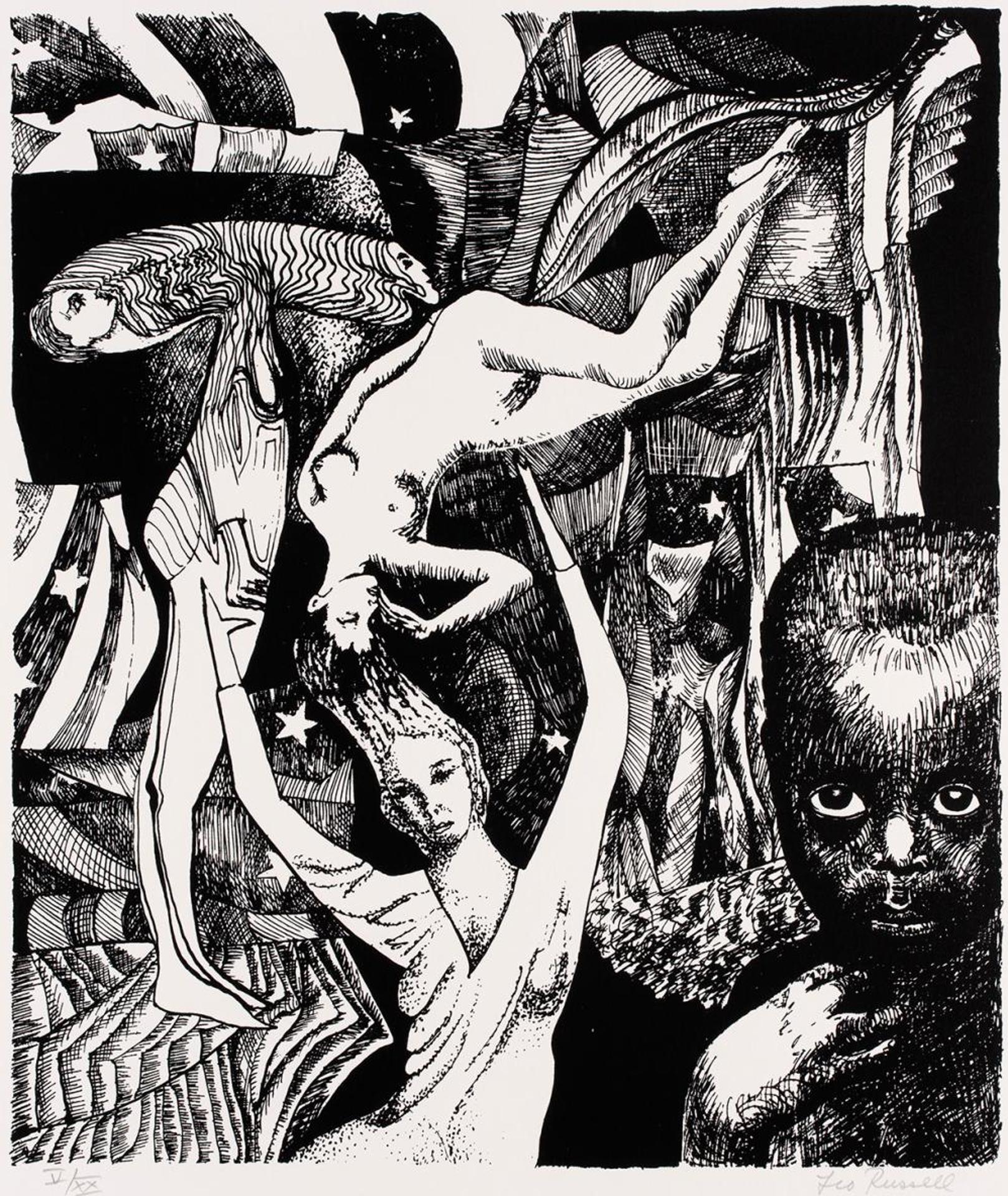 Leo Russell (1917-1985) - Plate No. 9
